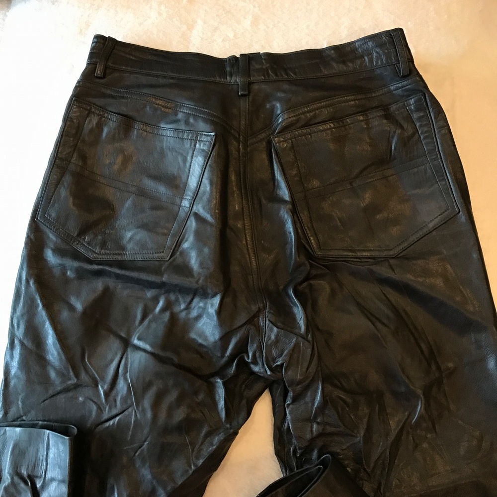 Ralph Lauren Runway Collection Leather Pants